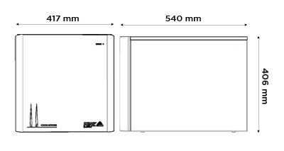 Corona Air Compressor Dimensions