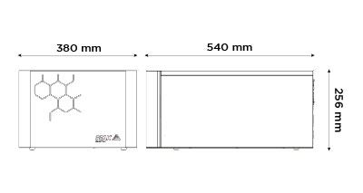 Precision Nitrogen 250 Dimensions 01