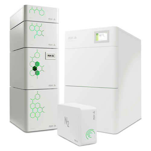 Peaks Nitrogen generators, Hydrogen generators and Zero air generators